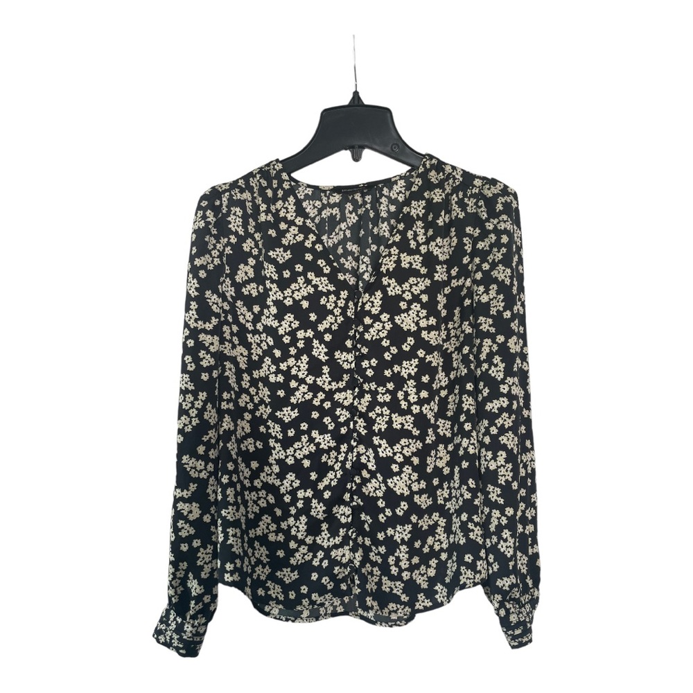 Banana Republic floral blouse